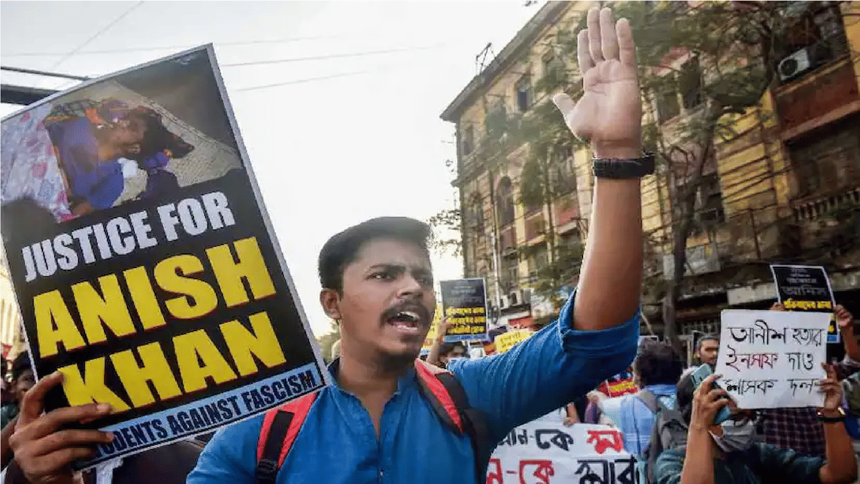 Aliah University student Anis Khan death case One Home Guards personnel and one civic volunteer arrested by West Bengal Police