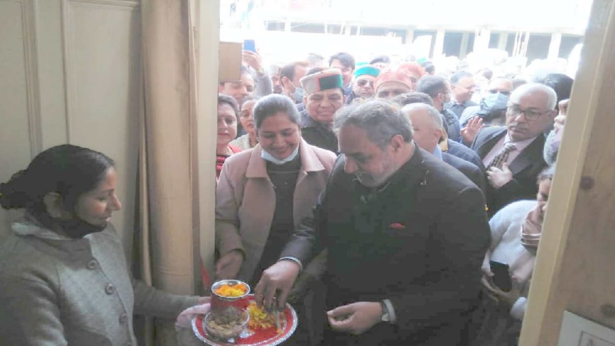 Anand Sharma said that Himachal is my home, I have not come for tourism
