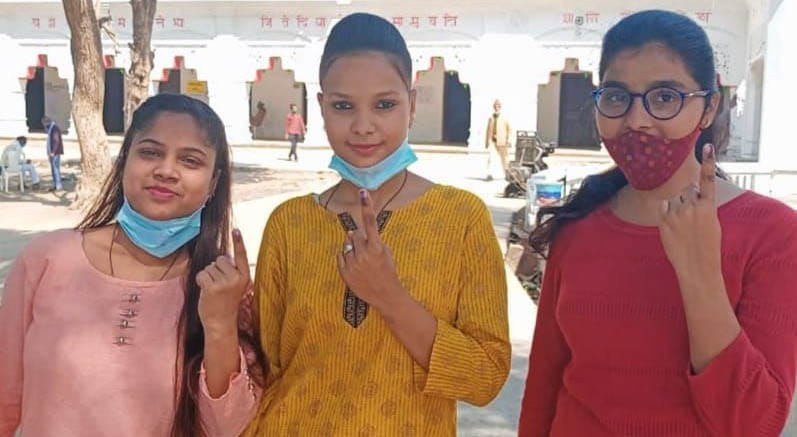Voting for the first time, youth expressed aspirations
