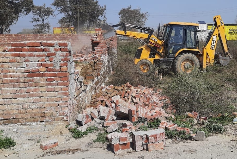 Authority demolished illegal colonies