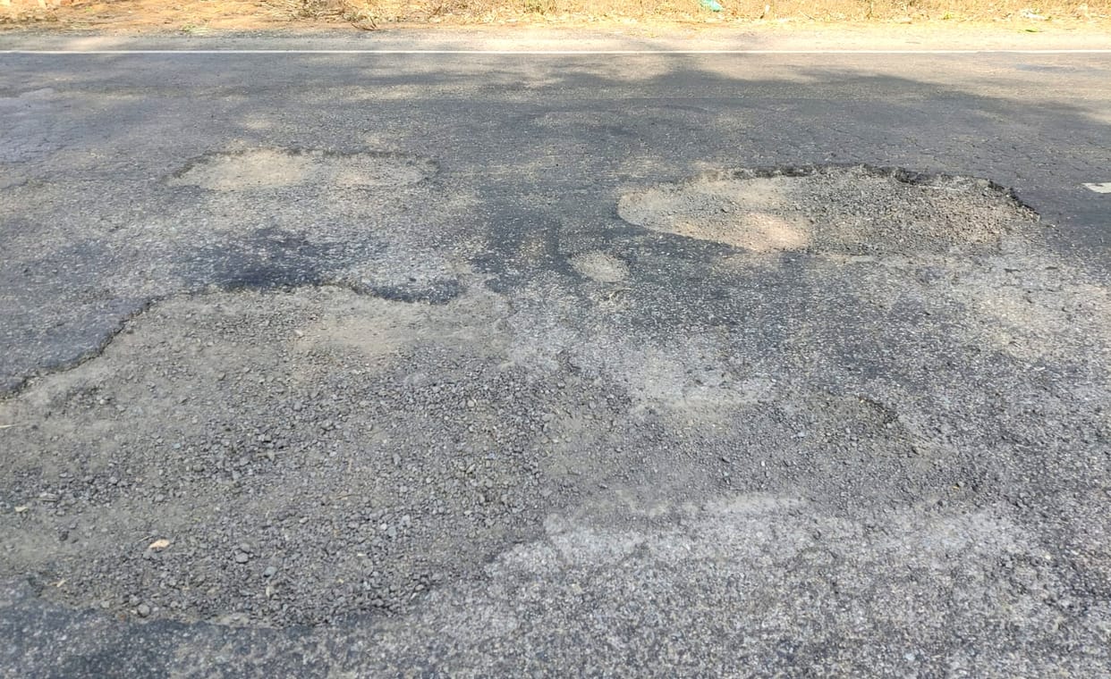 Three months ago the pit was free, now it is difficult to walk