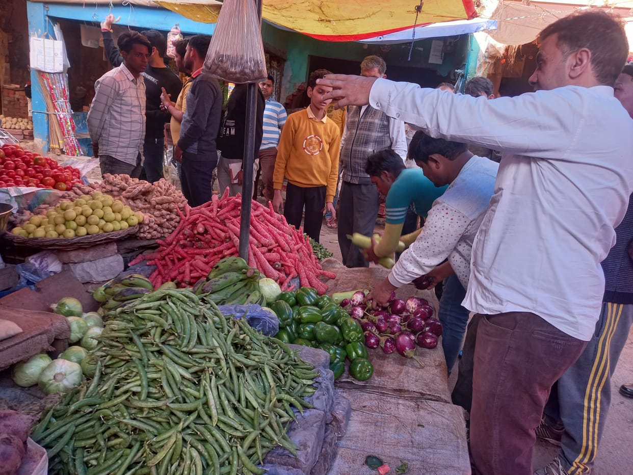 Municipality removed encroachment from vegetable market