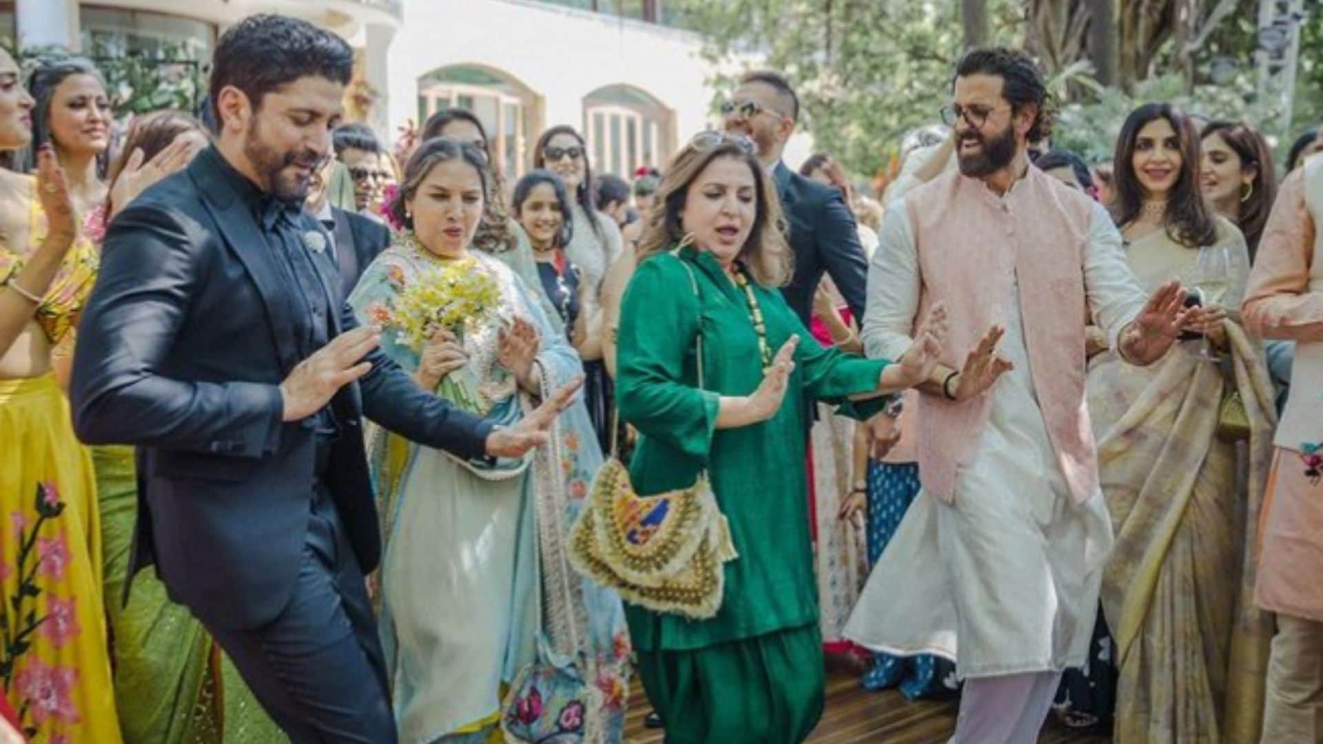 farhan akhtar and shibani dandekar mehendi ceremony photos