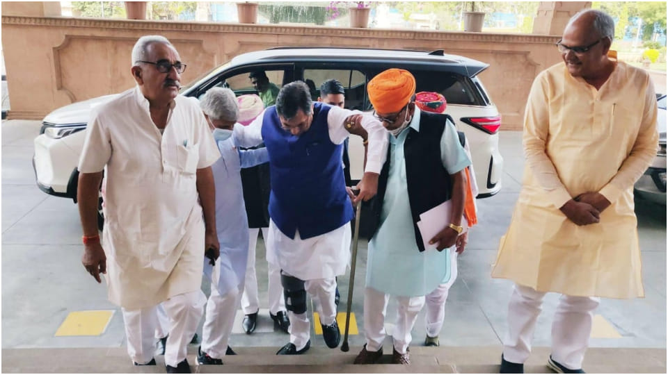 Rajasthan Budget 2022 BJP state president Satish Poonia attacked CM Ashok Gehlot