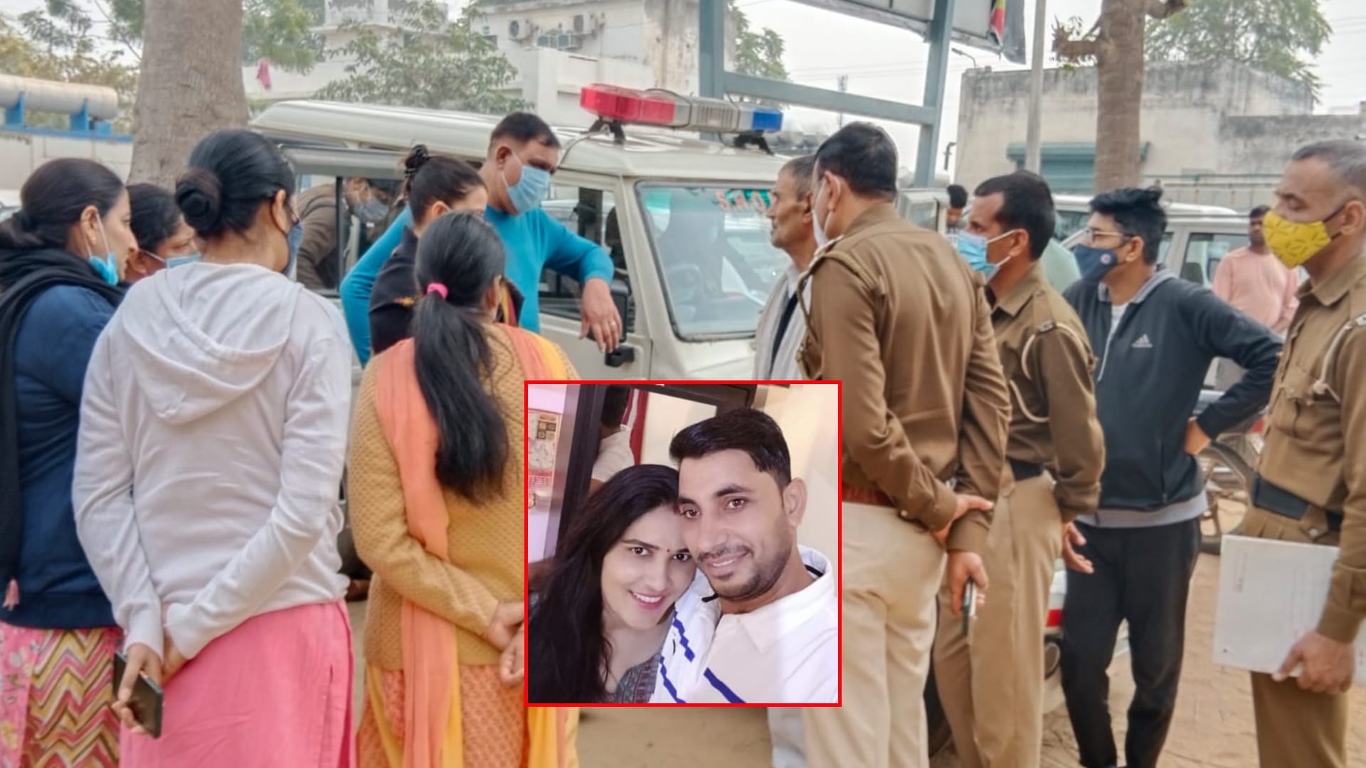 Faridabad husband killed head constable wife then committed suicide married 17 years ago milkman reveals incident