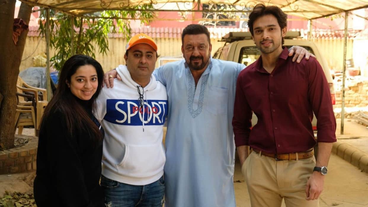 Sanjay Dutt and Raveena Tandon Started Shooting of their upcoming rom-com drama Ghudchadi