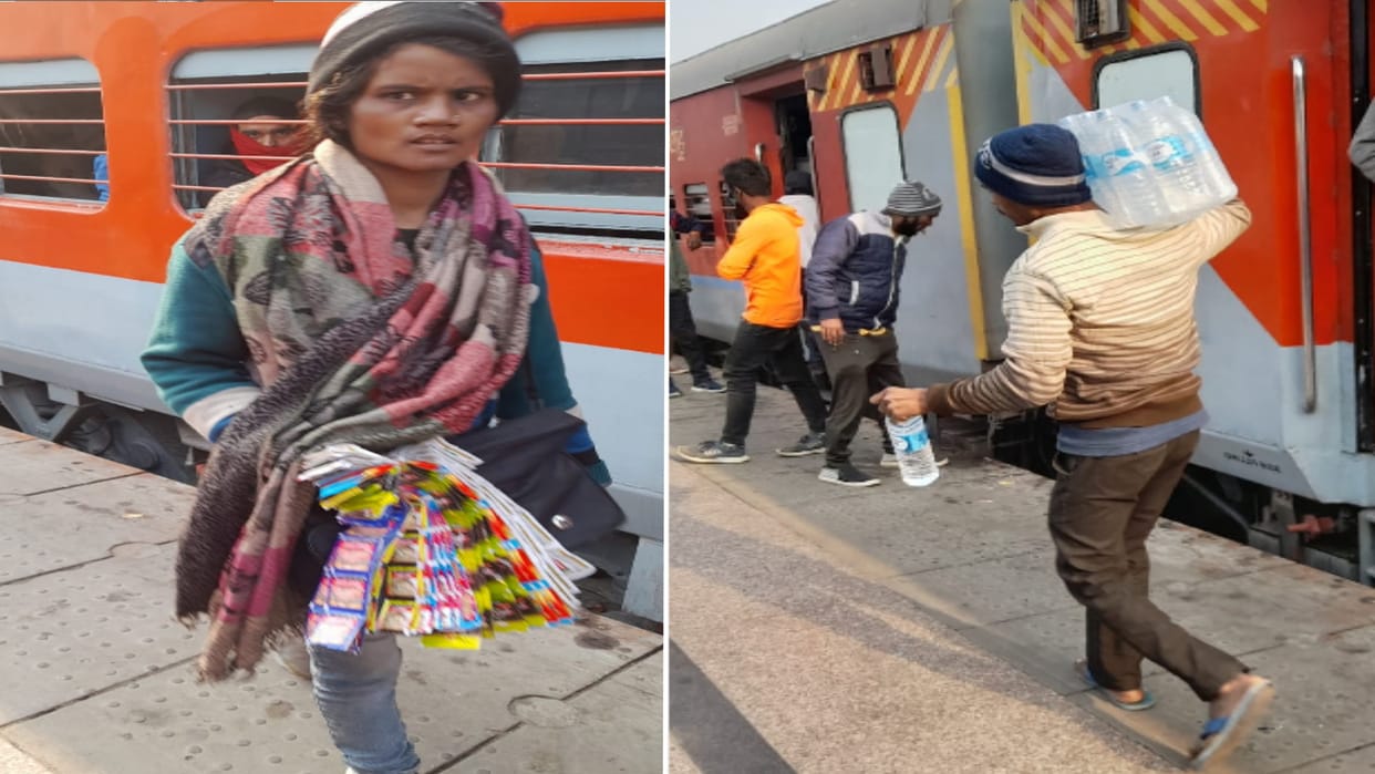 Paan-gutkha sold openly on Gorakhpur railway platform