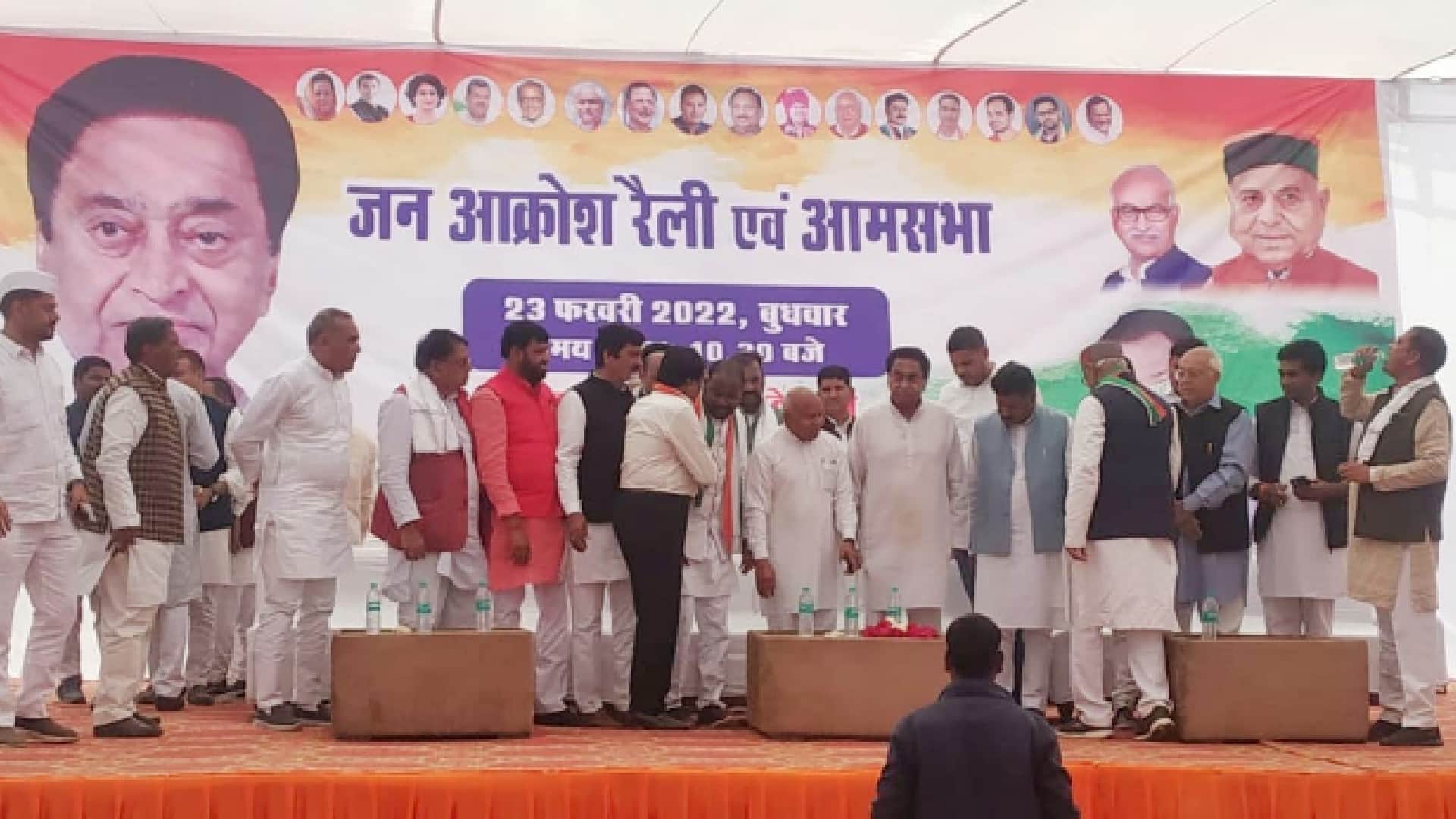 Jan Aakrosh Sabha in Bhind: Kamal Nath said – Shivraj Singh lies so much that even the lie should be ashamed