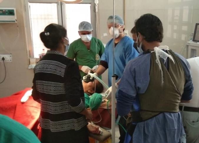 Successful operation of breast cancer for the first time in medical college