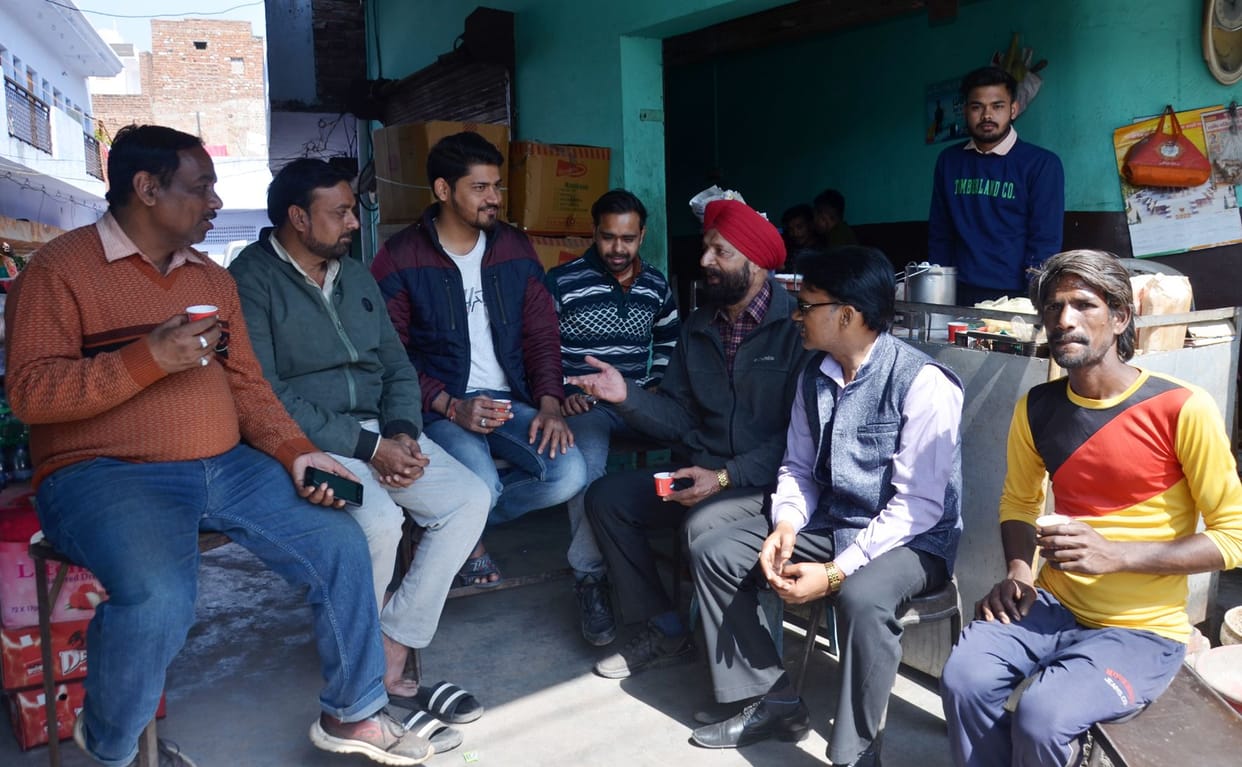 There is a competition between Anil Parashar, Vivek Bansal and Ajju Ishaq