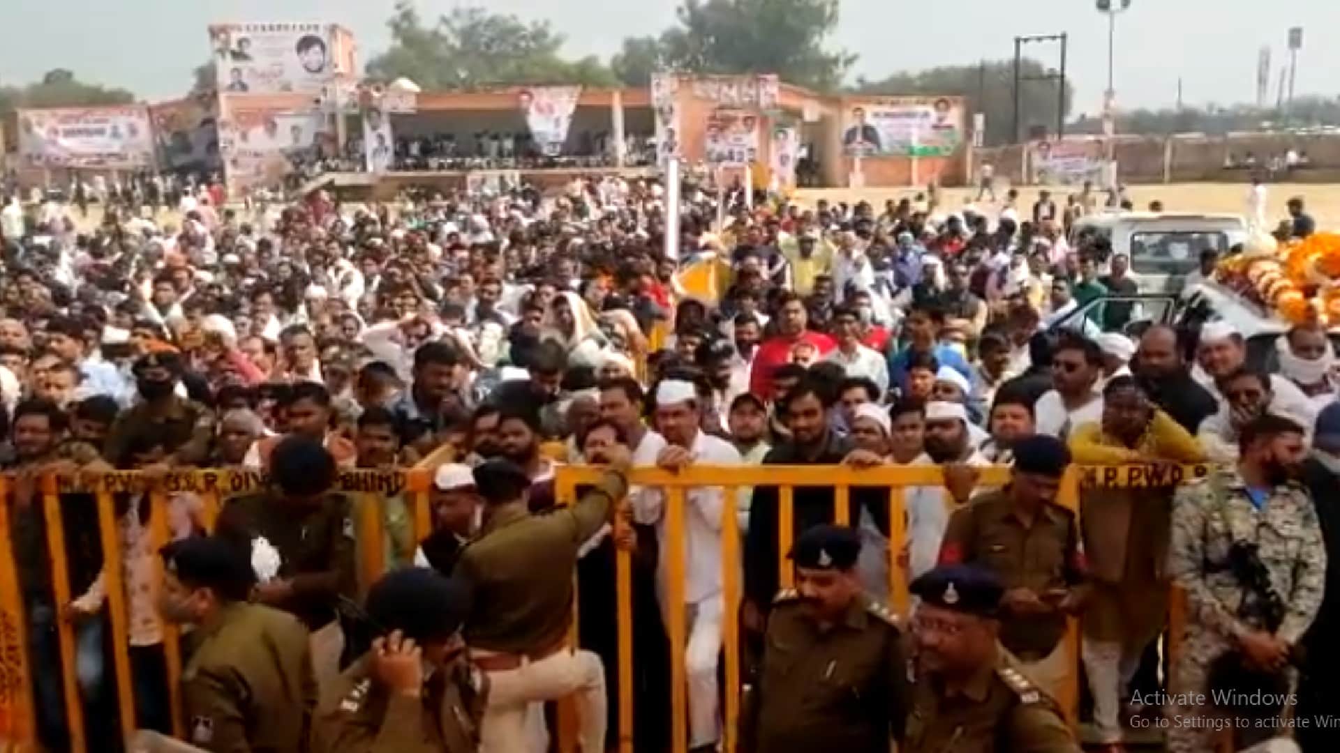 Jan Aakrosh Sabha in Bhind: Kamal Nath said – Shivraj Singh lies so much that even the lie should be ashamed