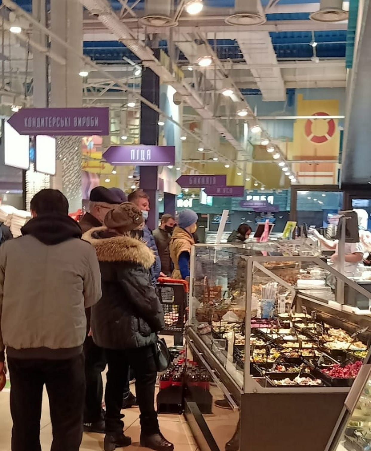 Seeing the situation in Ukraine, people started returning home