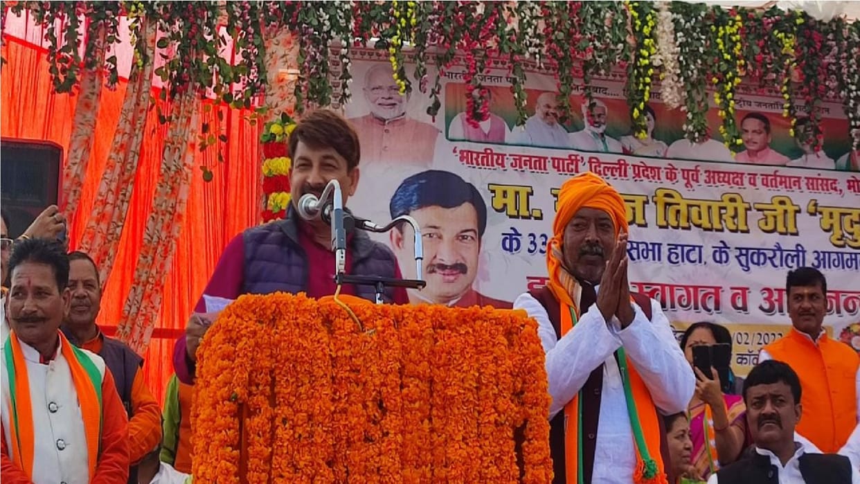 UP assembly election Manoj Tiwari said every candidate of BJP is Yogi adityanath and narendra Modi