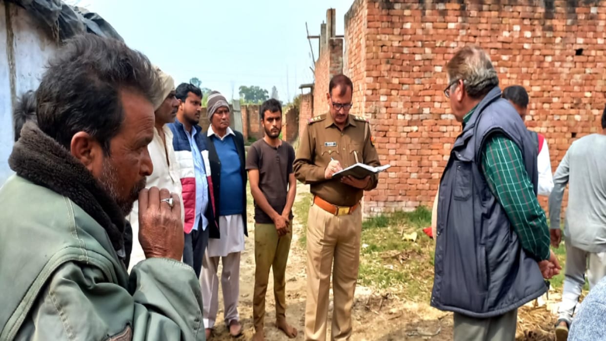 Murder in Muzaffarnagar : Accused have attacked a woman in village