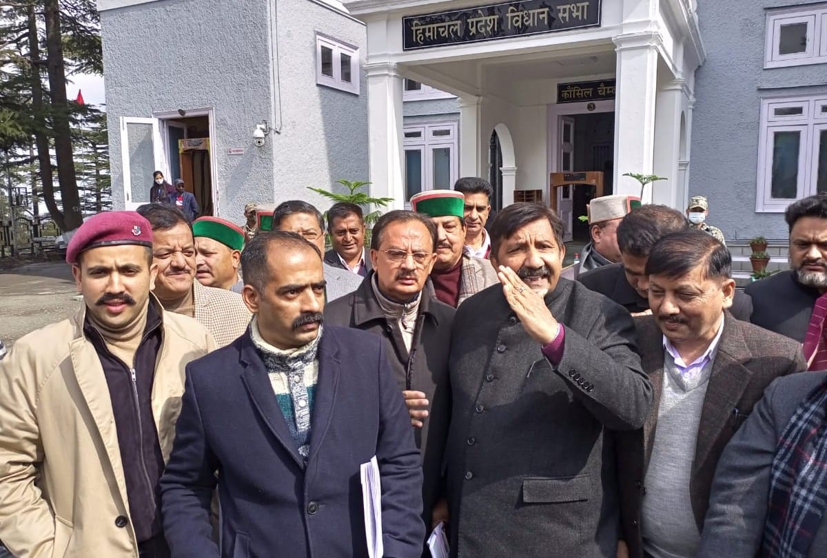 himachal pradesh vidhan sabha budget session first day live updates 23 February 2022