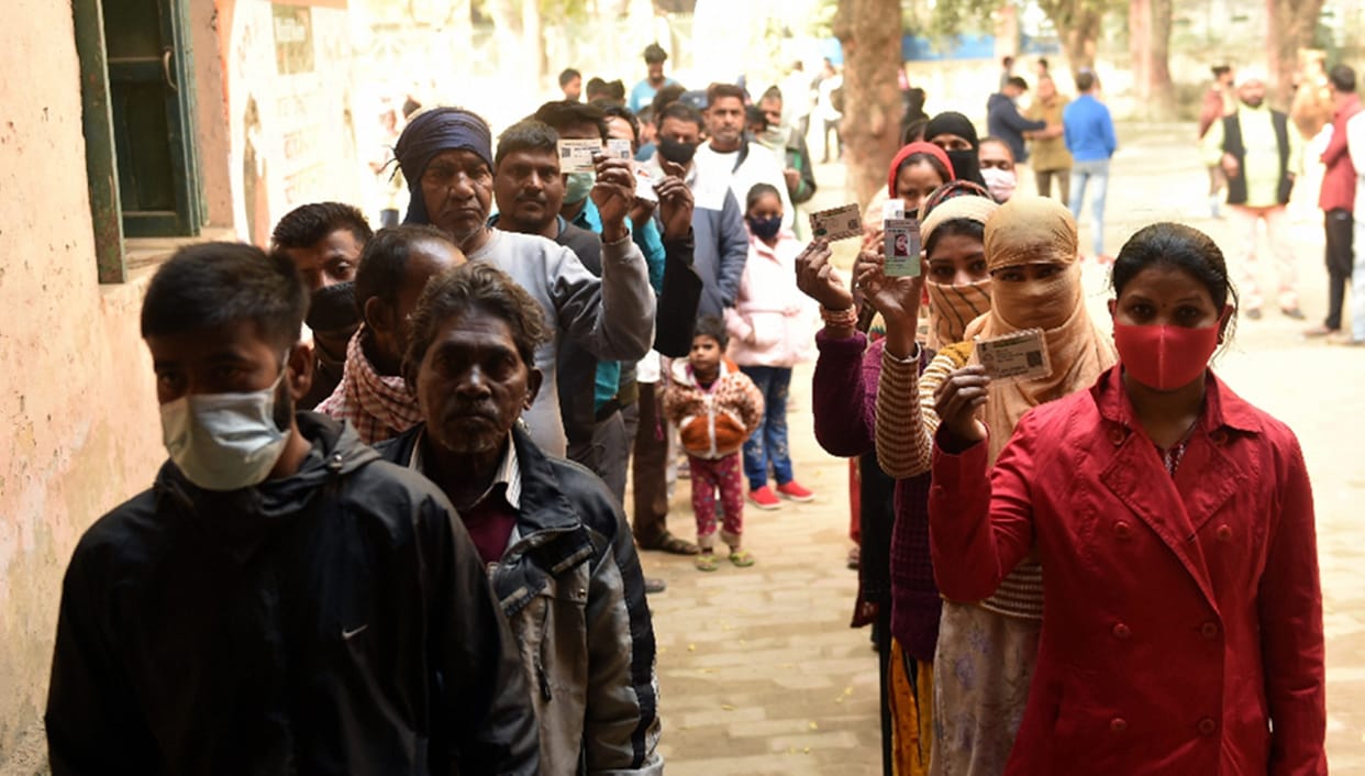 UP Election 2022 Phase 4 Voting Live: 4th Phase Election in UP on 59 Assembly Seats District List, Voting Percentage News in Hindi