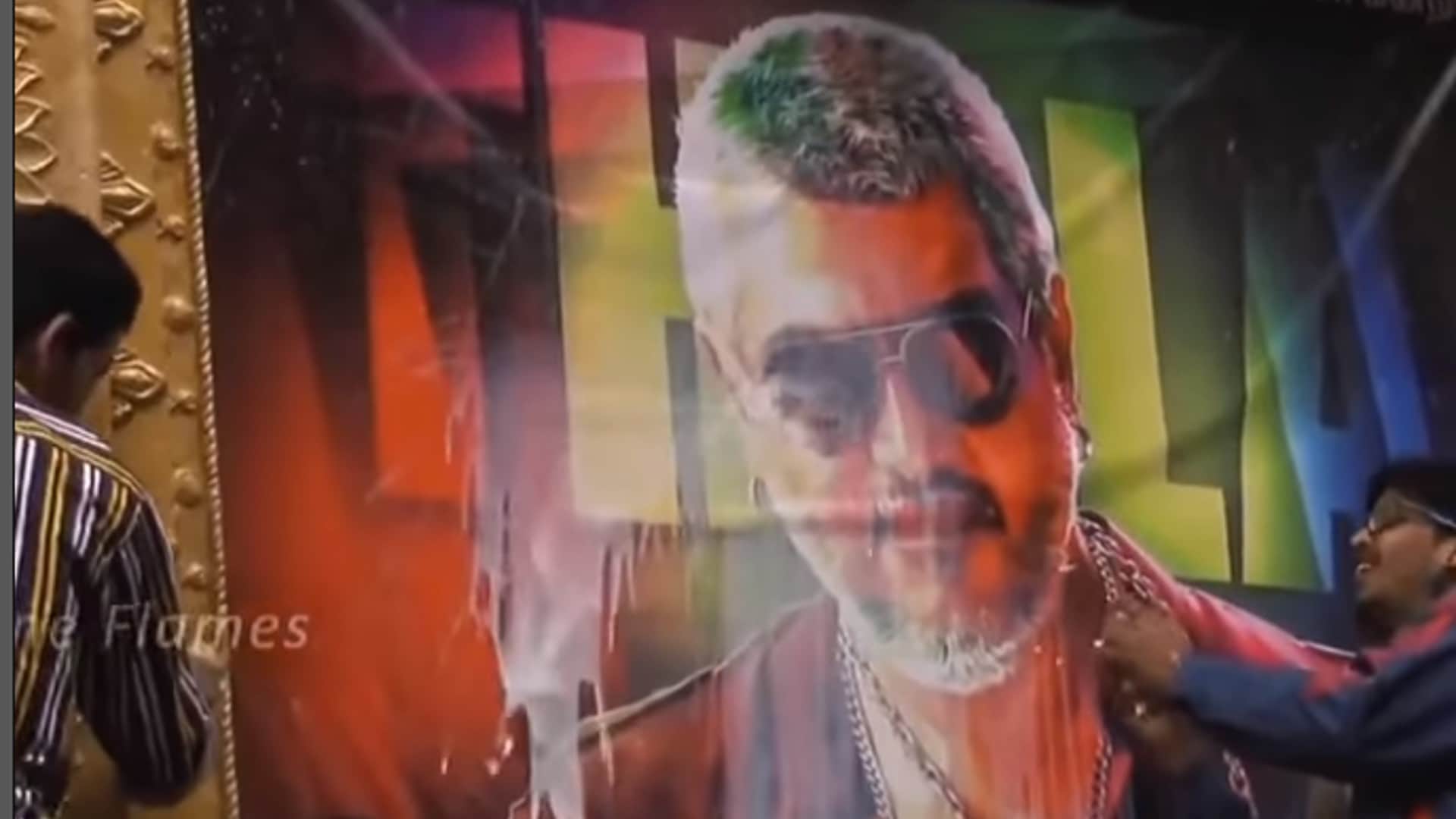 Petrol bomb thrown at Ajith fans outside cinema hall 'Valimai' show at 4 am also housefull
