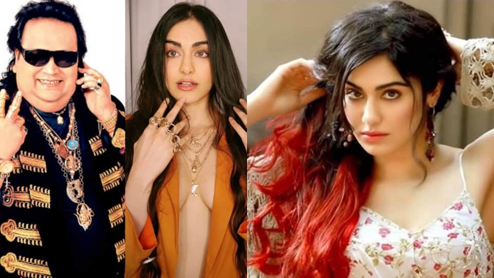 Adah Sharma shared a photo with Bappi Lahiri, which is being fiercely criticized