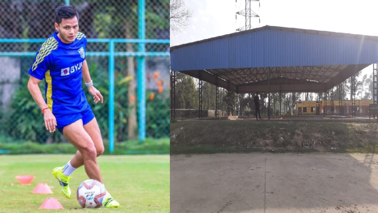 Inconvenience: Sports grounds are available, but lack of resources, players wandering here and there for practice