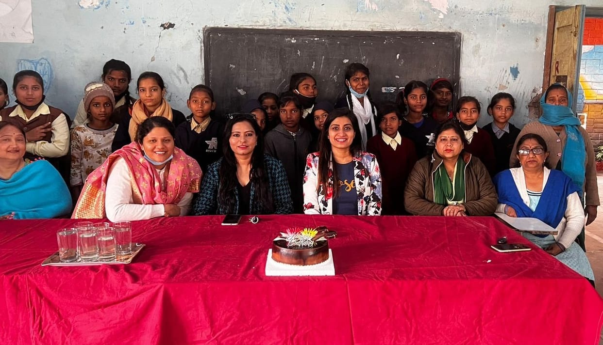 Health and hygiene information given to adolescent girls
