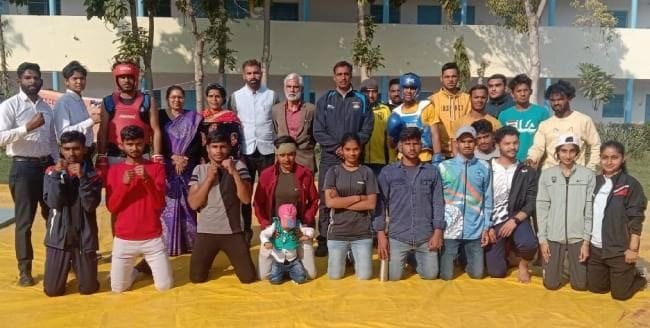 Players selected for inter university competition