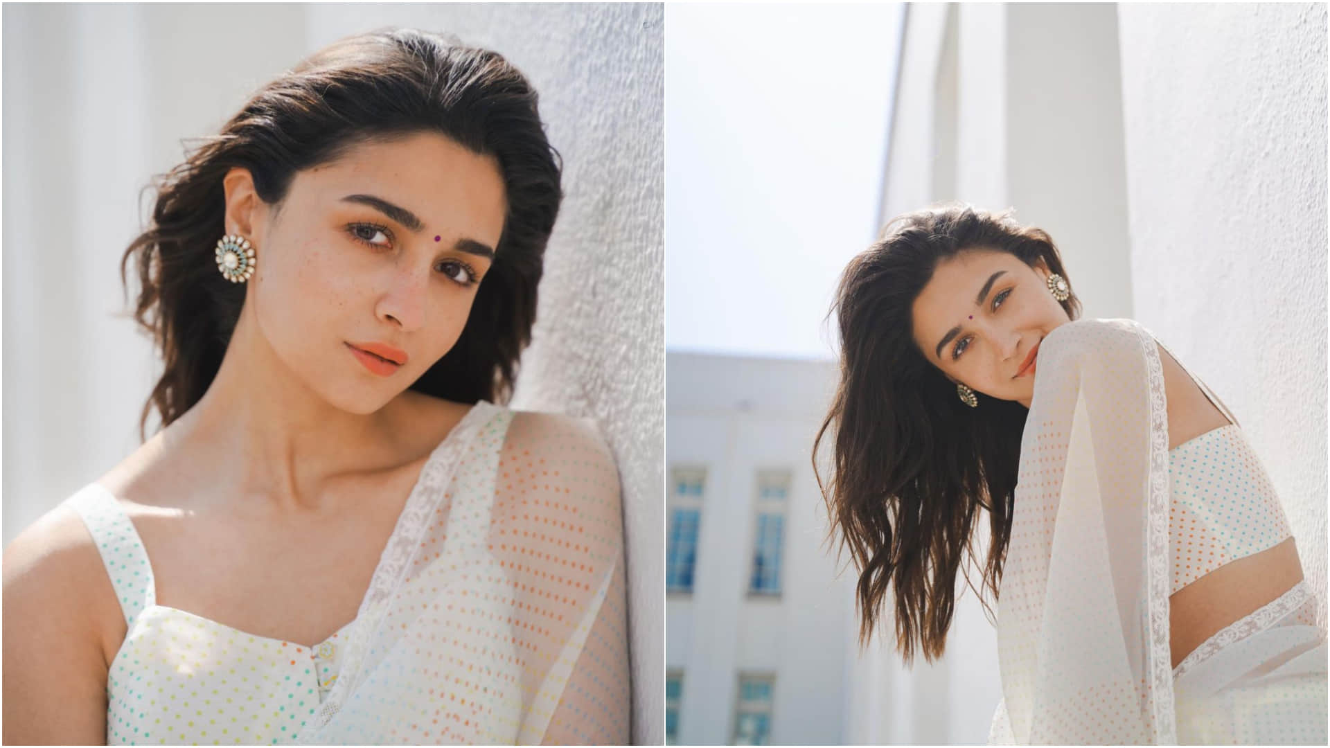 alia bhatt wore floral print saree from sabyasachi collection for movie rrr promotions worth 69k