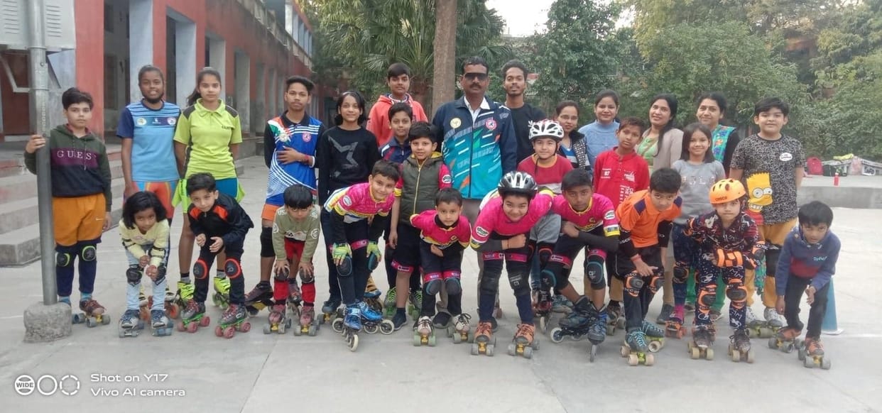 Ankit and Shruti became champion in skating time trial