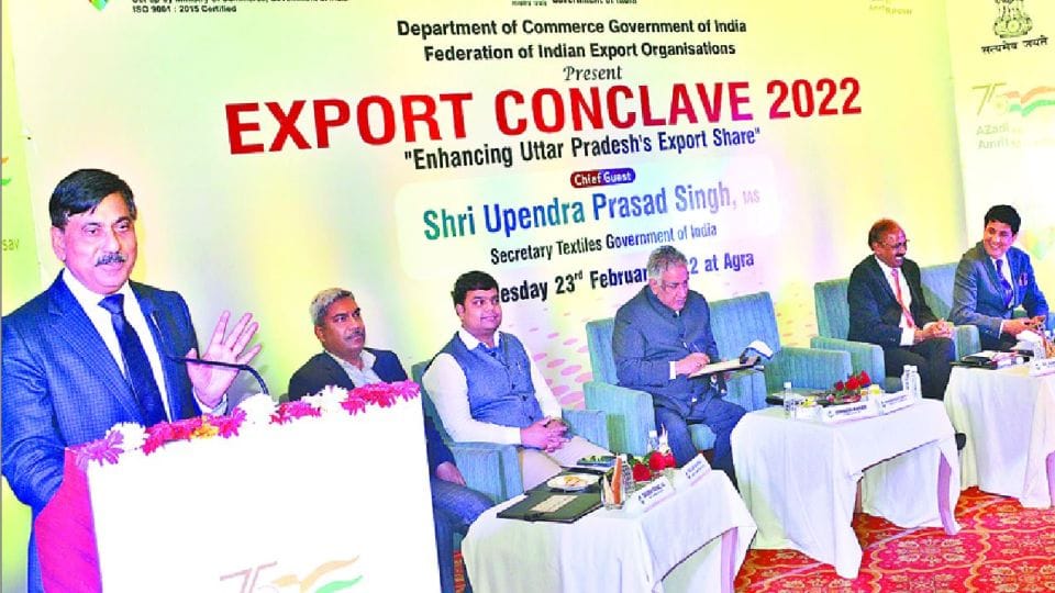 Exporters Participated In FIEO Export Conclave Agra