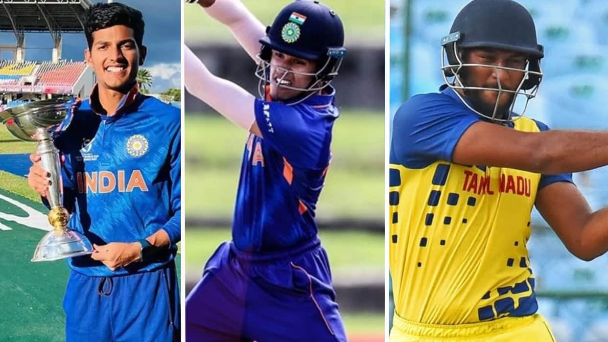 Future Stars of Indian Cricket Team From Shahrukh Khan Raj Bawa to Yash Dhull kona bharat and sakibul gani