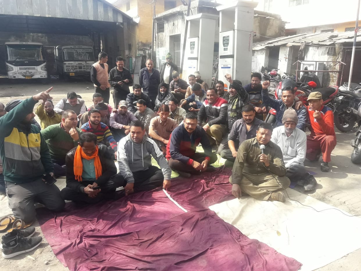 Passengers are facing problems due to workers' strike