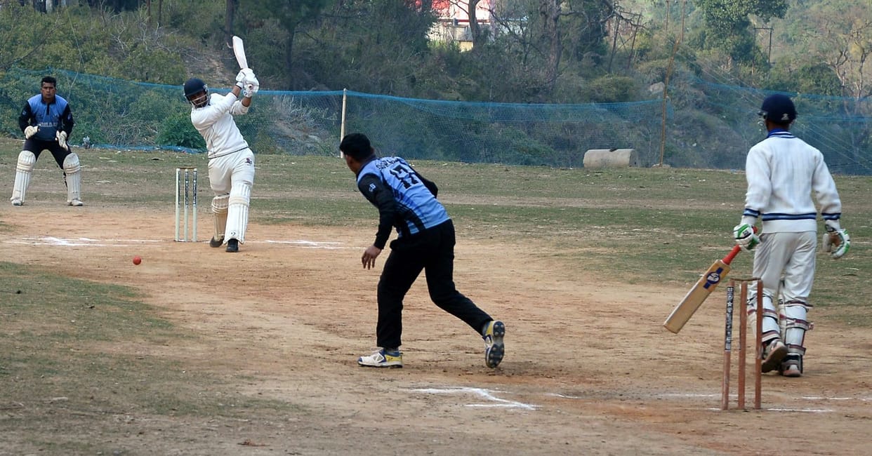 Cricket Match in Thal