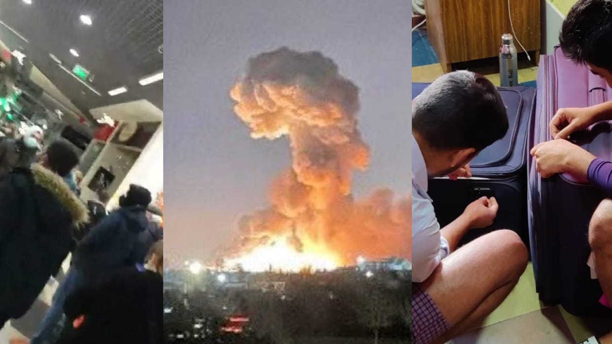 Russia Ukraine War Ground Report: Russia Attacked on Ukraine Blast in Ukraine Cities News in Hindi