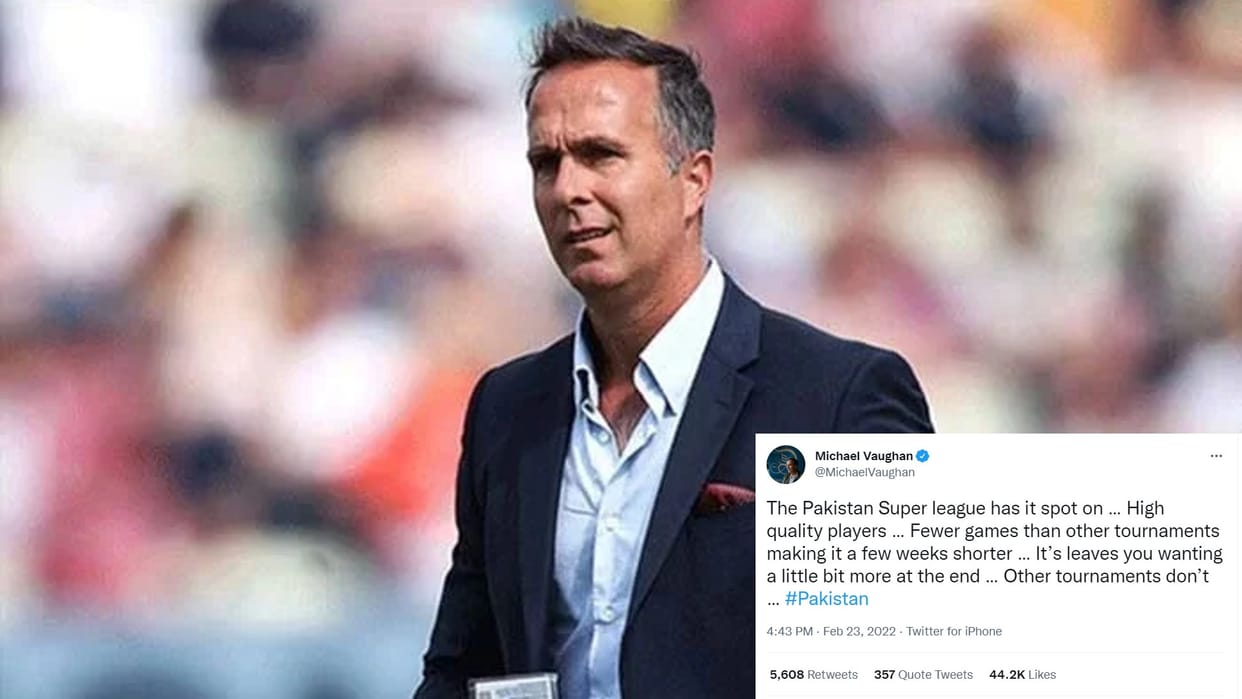 Michael Vaughan said PSL is better than Other Cricket leagues indian fans gave befitting reply
