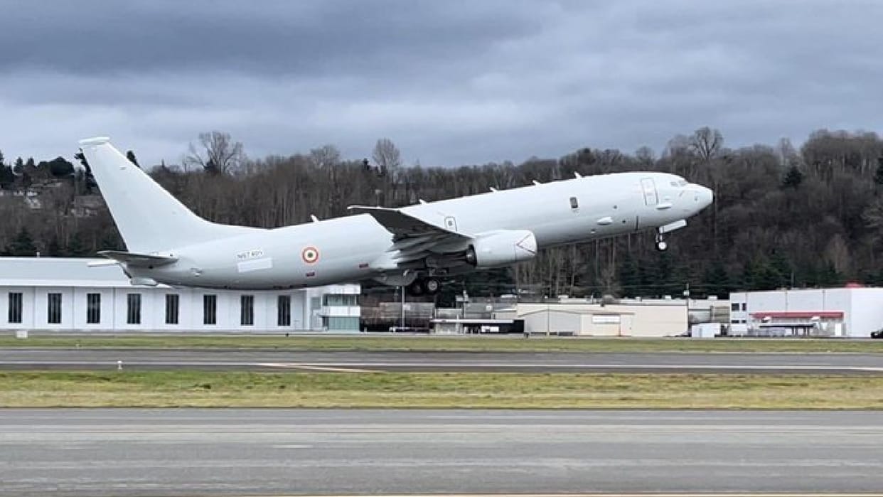 Indian navy get P-8I maritime patrol aircraft