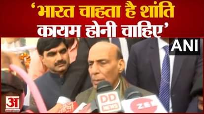 Defense Minister Rajnath Singh said about Russia-Ukraine war, government's priority to bring back Indian citizens