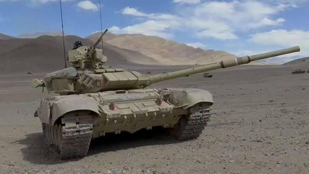 Bharat Electronics Limited and national Defense Ministry signed contract worth Rs 1075 crore for retro-modification of battle tank T-90