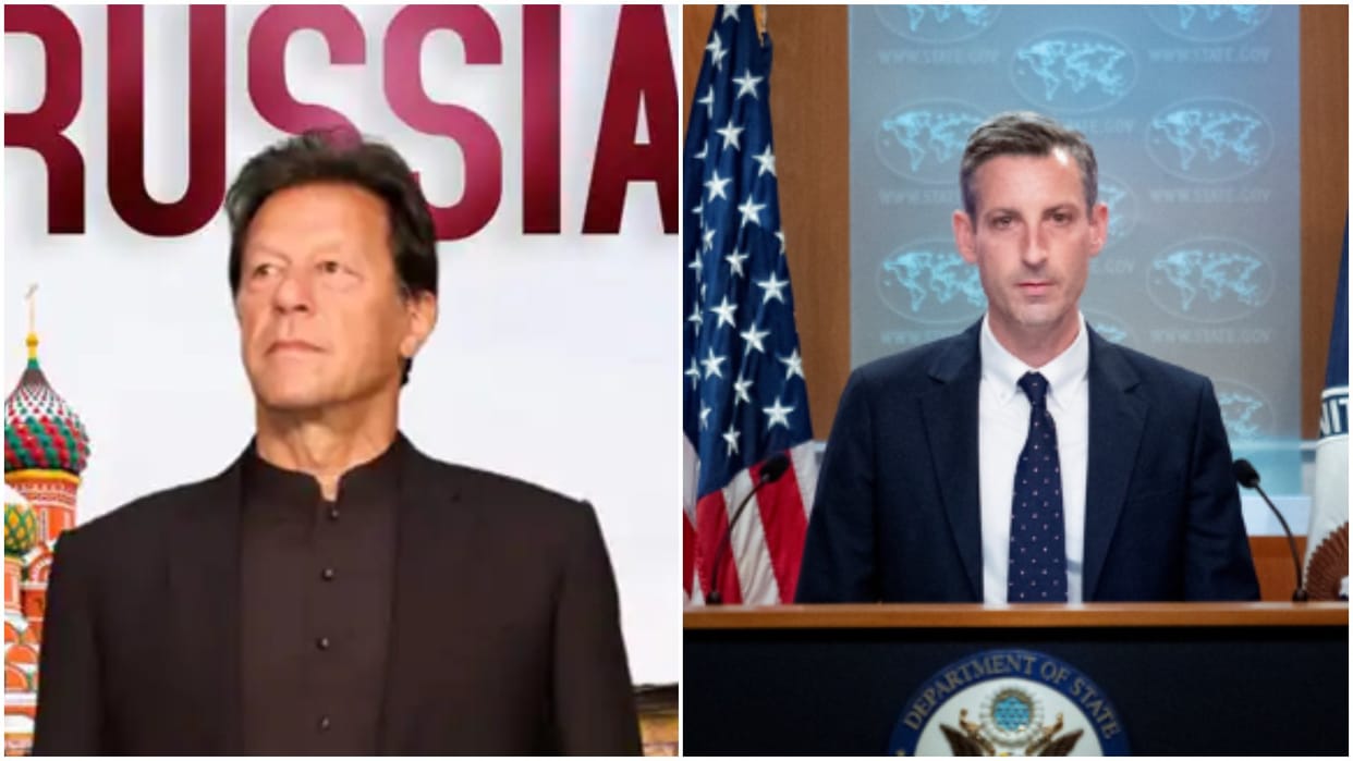 US aware of PM Imran Khan Moscow visit says position on Russia communicated to Pakistan Ukraine Crisis