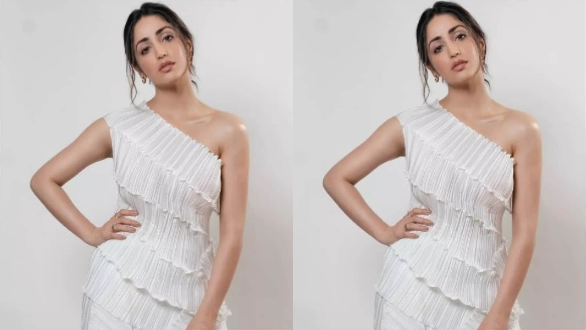 yami gautam floral midi dress for film promotion perfect for summer outing