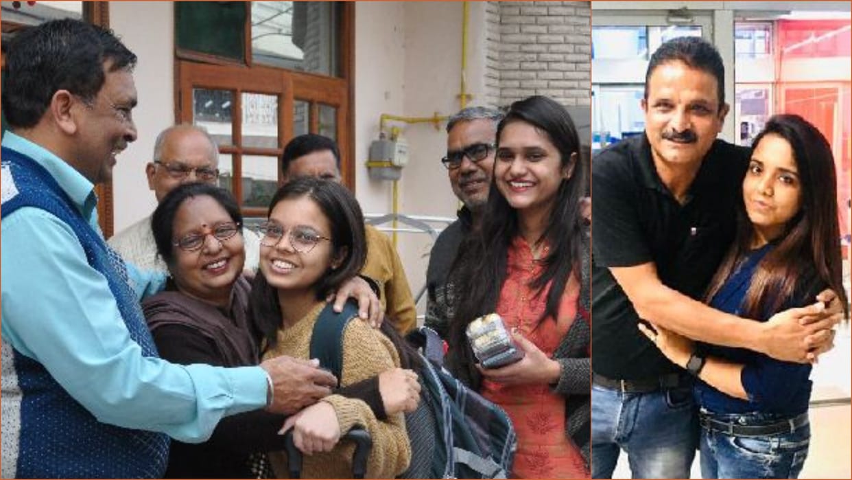 Two girls from Karnal of Haryana returned safely from Ukraine