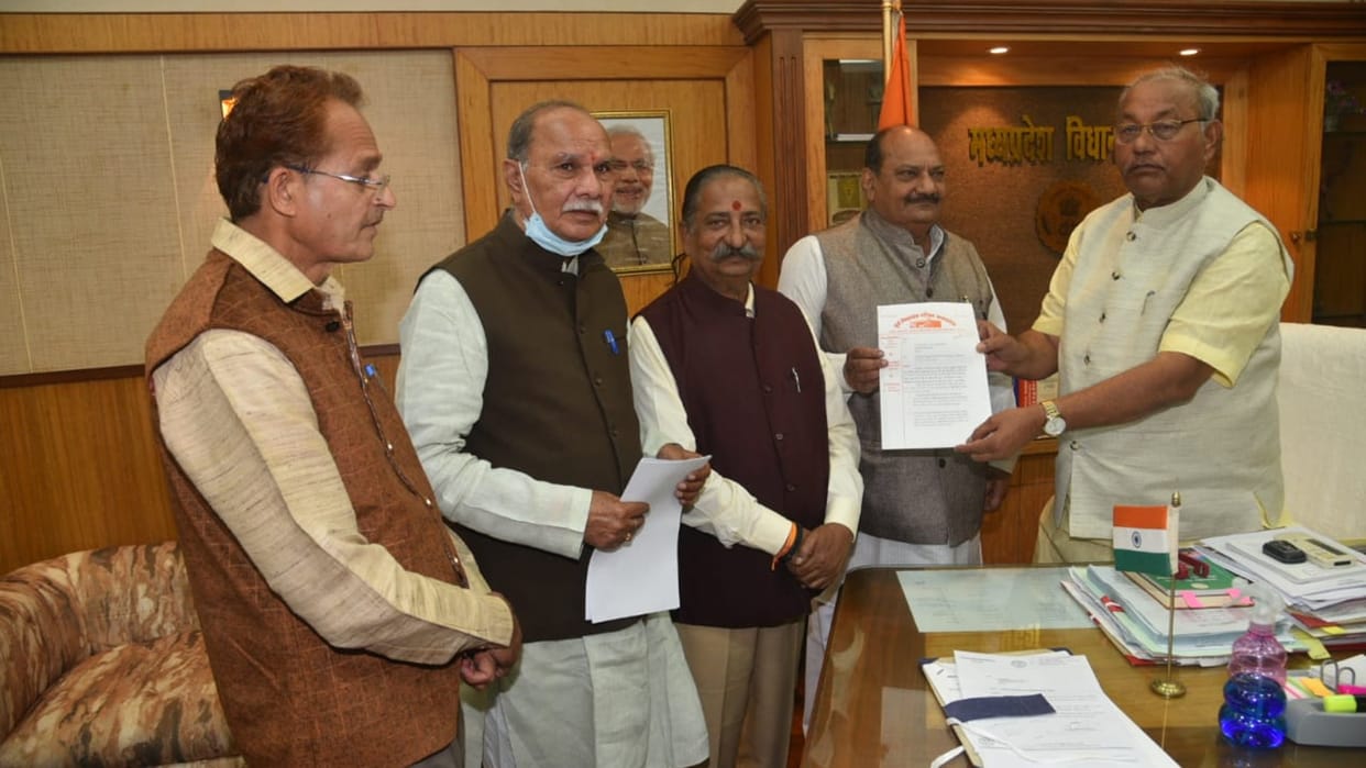 In Madhya Pradesh, former MLAs asked the government to increase facilities, increase other facilities including half pension