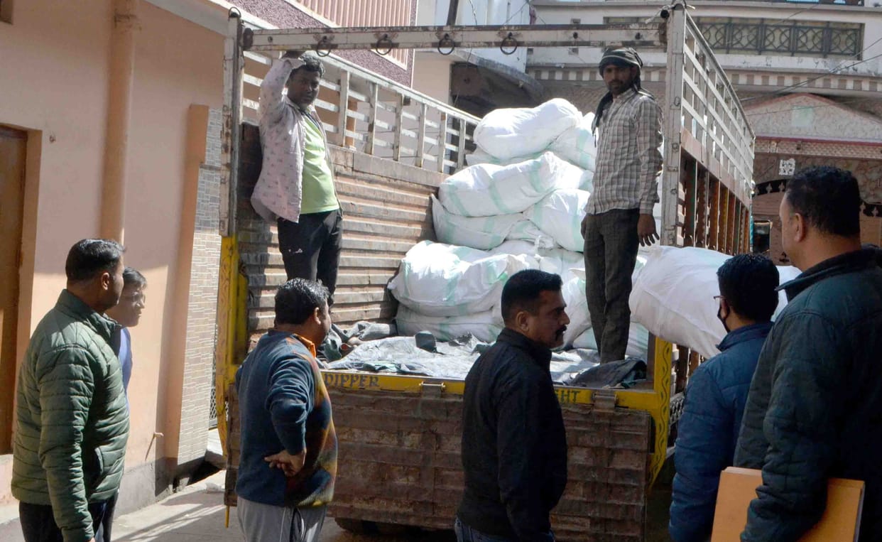 Tax evasion goods caught at tobacco seller