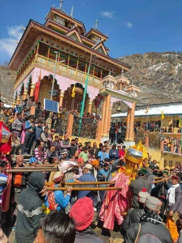 The prestige of the new chariot of Badadev Vishnu Matloda
