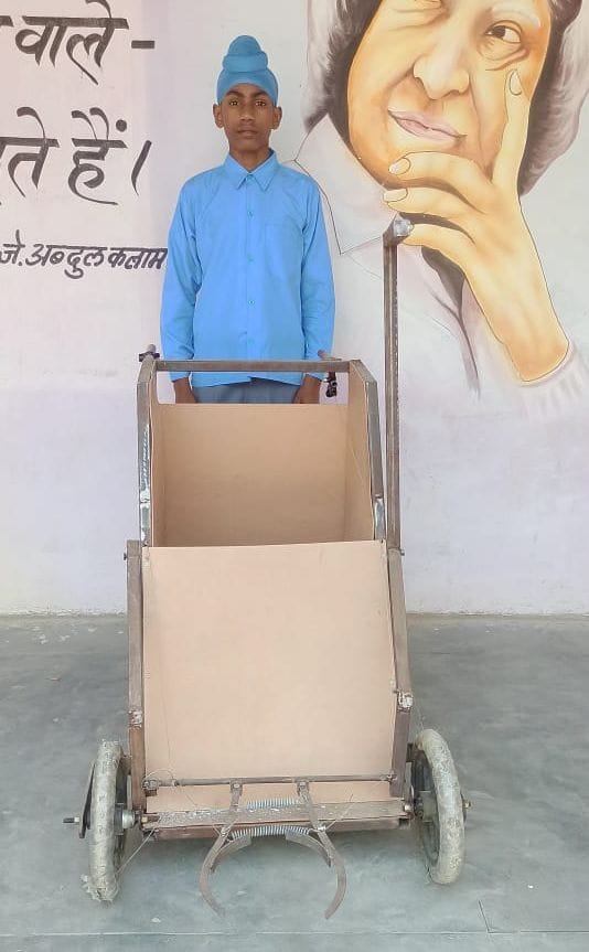 Student made model to prevent infection from biomedical waste, now President will honor