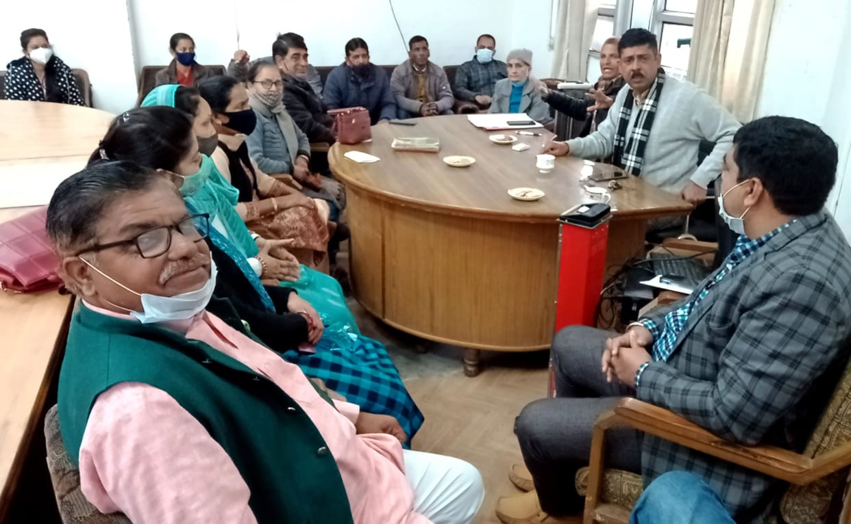 Development work in all 11 wards will be done from Rs 1.15 crore