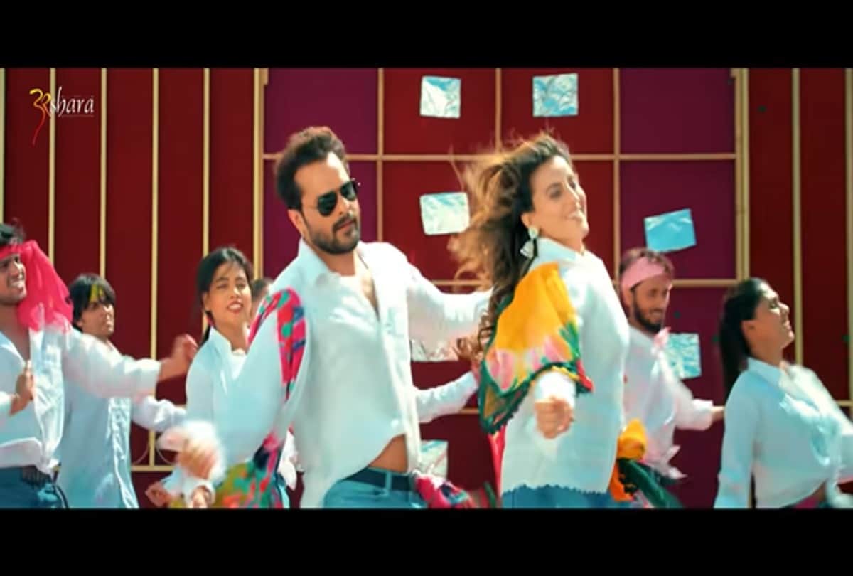 Bhojpuri: Akshara Singh and Khesari Lal yadav new song 'Bawal Karenge released audience Liked the pair Akshara and Khesari Lal
