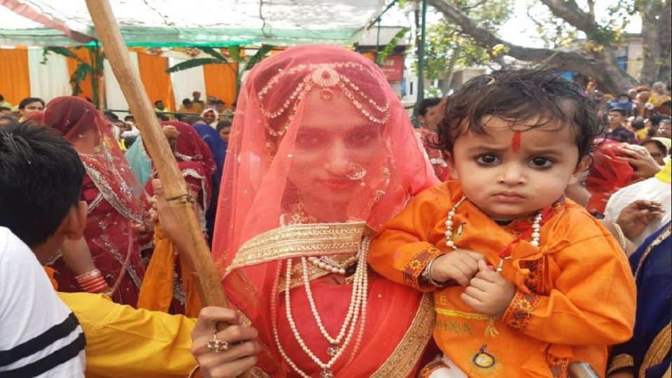 Holi 2022 recognition of Chhadimar Holi in Gokul of Mathura