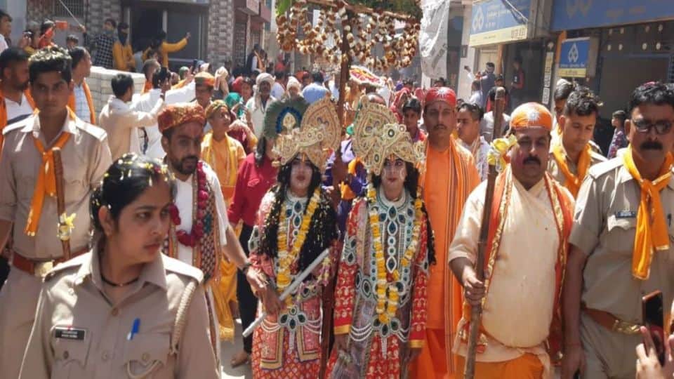 Holi 2022 recognition of Chhadimar Holi in Gokul of Mathura