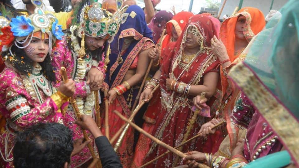 Holi 2022 recognition of Chhadimar Holi in Gokul of Mathura