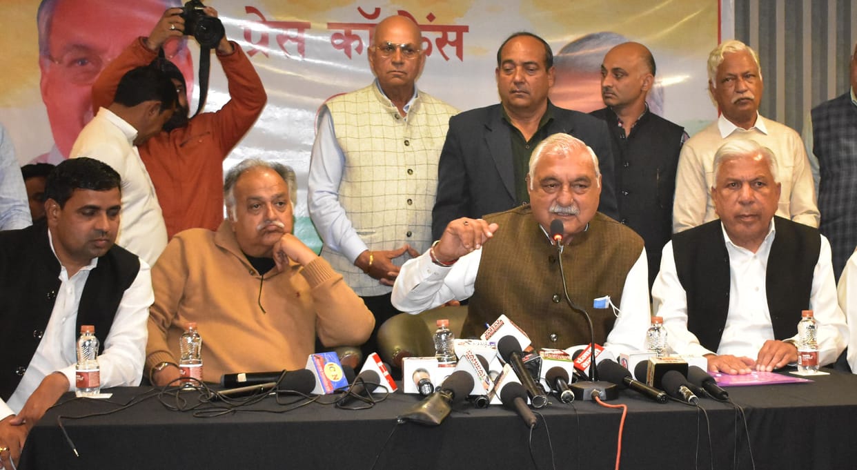 Three C corruption, crime and debt running in Haryana government: Hooda