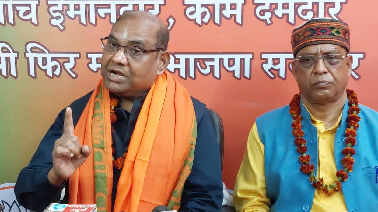 Rajya Sabha member Brijlal visit Gorakhpur for UP Election 2022